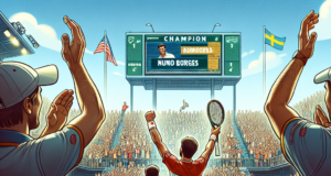 Swedish Open final: Nuno Borges beats Rafael Nadal to win title