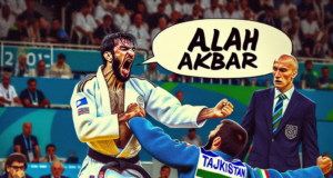 Tajikistan Olympian refuses to shake Israeli athlete’s hand, yells ‘Allah Akbar’ during Judo competition
