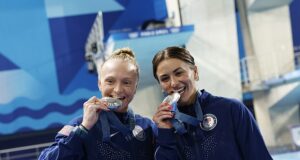 Team USA WINS its first medal of the Olympic Games thanks to Sarah Bacon and Kassidy Cook in Paris
