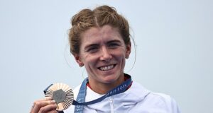 Tears of anguish became tears of joy for Potter as she took triathlon bronze after ‘roller coaster’ journey