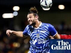 The British big man is back – and he’s mixing it up on the pitches of Europe! | Soccer