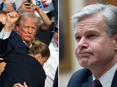 Trump blasts FBI Director Wray’s testimony of ‘shrapnel’ hitting him and not a bullet