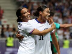 United States women’s soccer team gets dominant win in first game of Paris Olympics