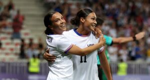 United States women’s soccer team gets dominant win in first game of Paris Olympics