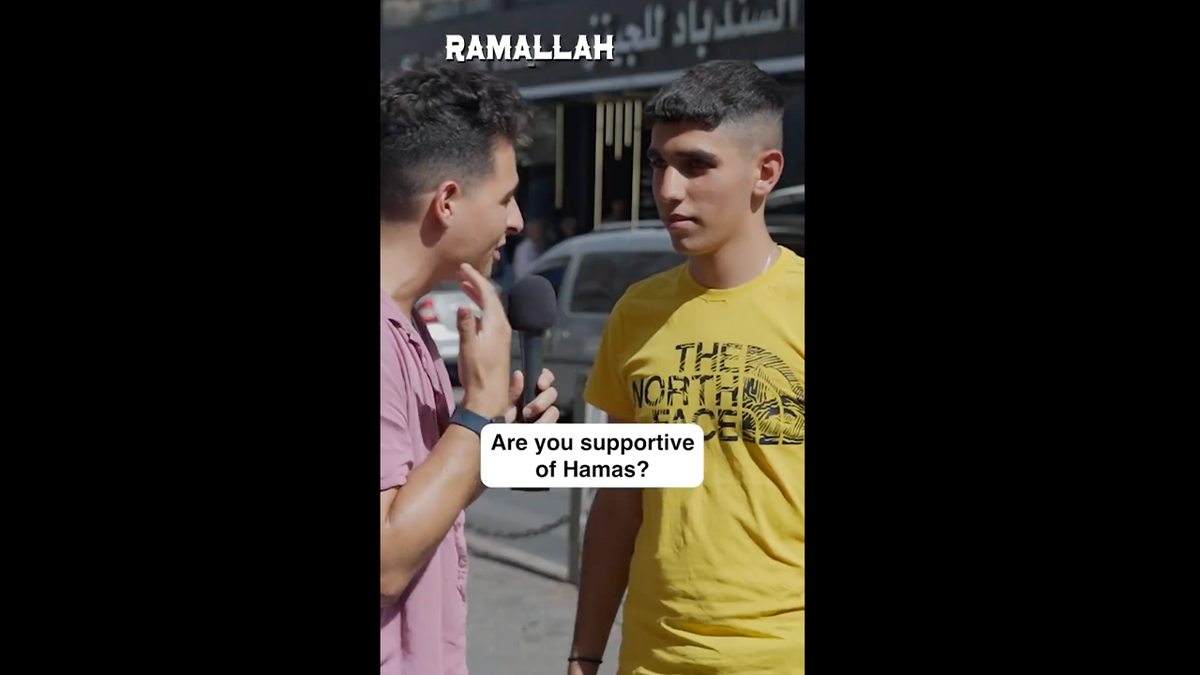 Zach Sage Fox recently brought his wildly popular man-on-the-street style interviews to the West Bank.