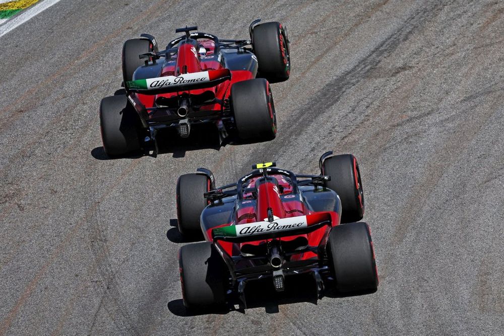 Sauber previously competed under the Alfa Romeo moniker
