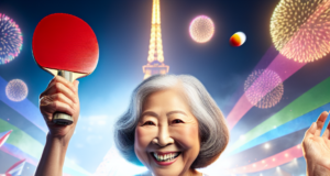 ‘Auntie’ Ni, 61, beams as she bows out to Olympic table tennis champion | Paris Olympic Games 2024