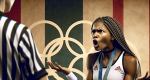 ‘It always happens here’: Tearful Coco Gauff disputes call during Olympic tennis exit | Coco Gauff