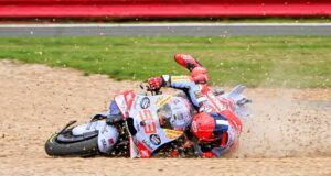 Marquez lost the front “without warning” on penultimate lap of Silverstone MotoGP sprint