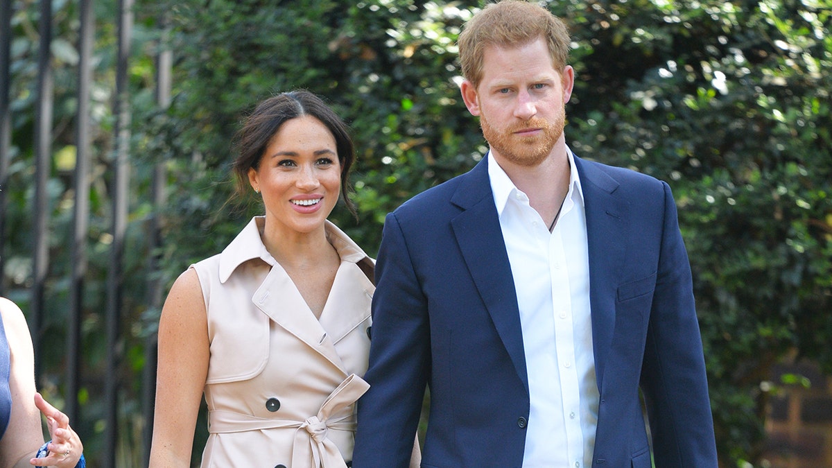 Meghan Markle and Prince Harry at an event.