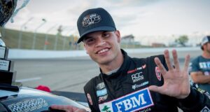2023 NASCAR Canada champ Treyten Lapcevich takes first CARS Tour win