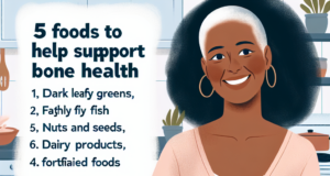 5 foods to help support bone health, particularly as Americans age