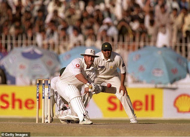 The left-hander, pictured here playing against Pakistan in 2000, was a key man for years