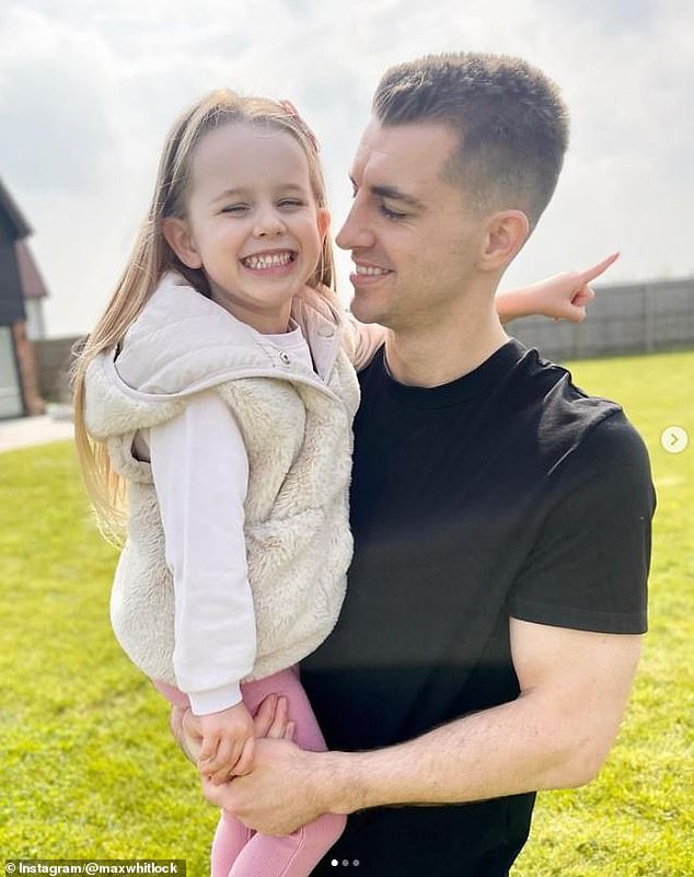 Tears came to Whitlock's eyes when he was asked about his five-year-old daughter Willow