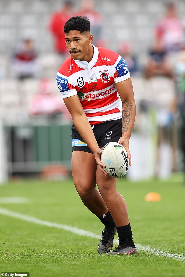 The former Dragons star avoided jail last December when he was sentenced for an attack that saw him arm himself with a hammer and chase a tradesman off a roof