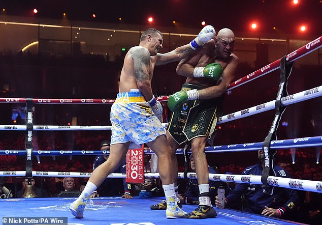 Fury recently lost his undisputed heavyweight title clash against Oleksandr Usyk