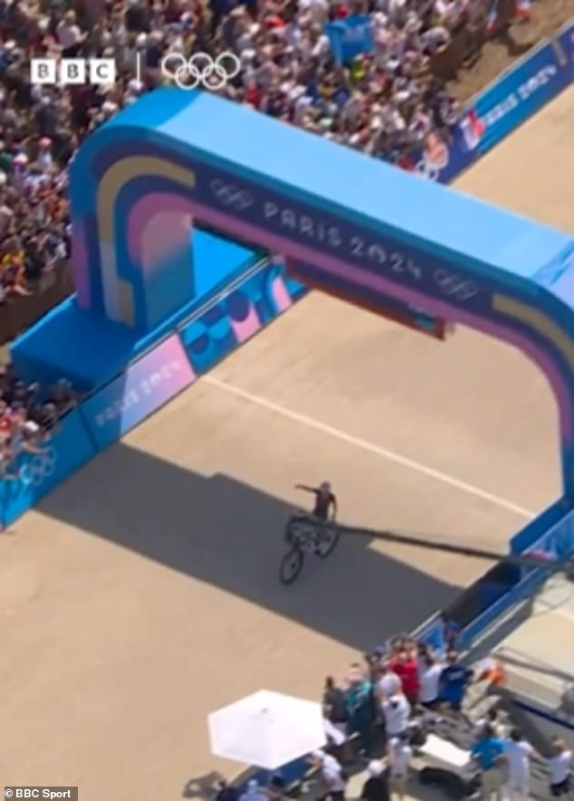 Team GB gold medal winner Tom Pidcock was booed as he crossed the finish line in the Olympic men's mountain bike race