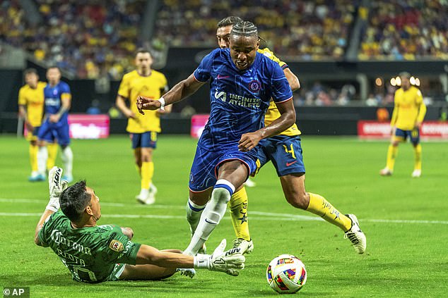 Christopher Nkunku showing impressive form for Chelsea in pre-season
