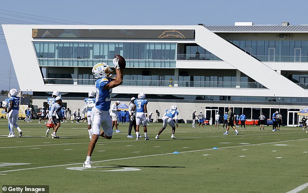 Man United's hierarchy took a trip to the Los Angeles Chargers' training complex, The Bolt