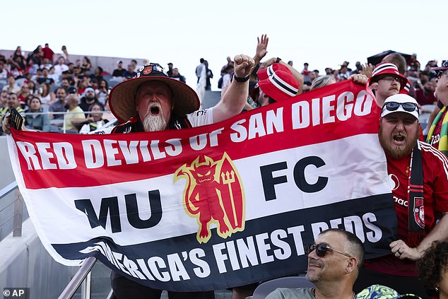 A thinner crowd than usual took to the stands at the Snapdragon Stadium in San Diego