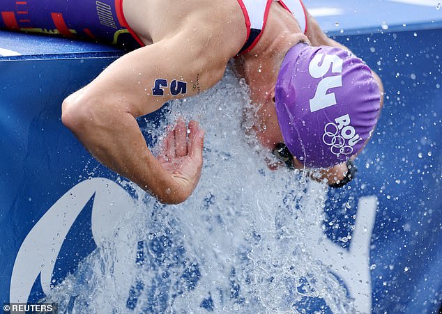 Both men's and women's triathlon races took place amid water quality concerns in the River Seine