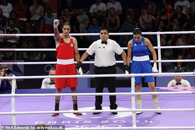 Algeria's Imane Khelif beat her Italian opponent Angela Carini at the Olympics on Thursday
