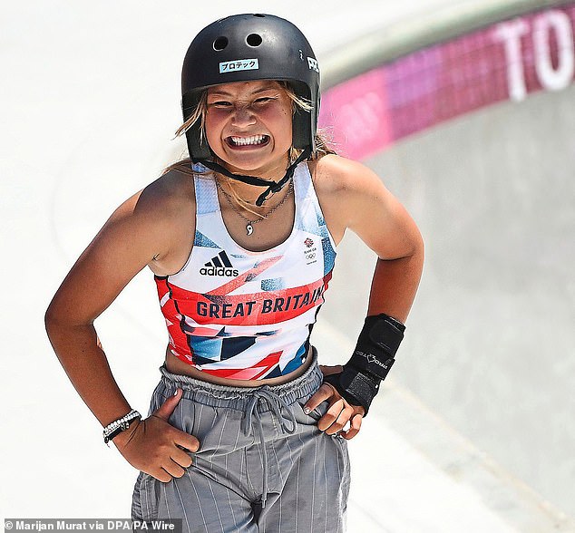 The 16-year-old recently dislocated her shoulder but has recovered just in time for the prelims