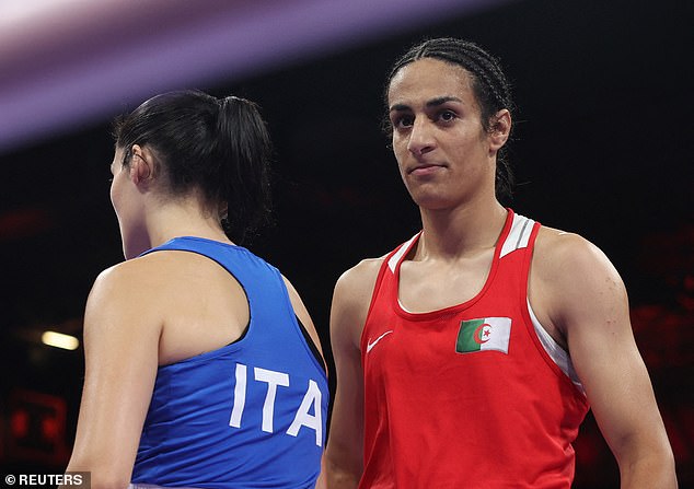 Khelif was declared the winner of the bout and advanced to the next round