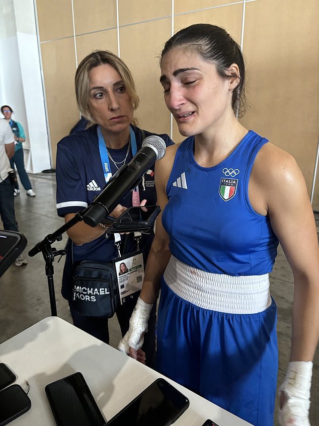 Italian boxer Angela Carini stated she had to withdraw from her fight with Khelif to 'save my life'.
