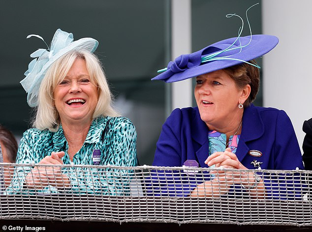 Sue Barker (left), also broadcasting royalty, looks back fondly on the time they spent together