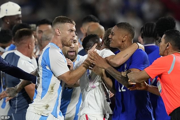 This was the latest episode in one of international football's fiercest rivalries in recent years