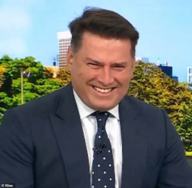 Karl Stefanovic found laughter in Sakakibara's exuberance, stating she had earned a free pass
