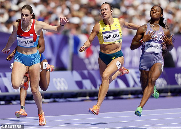 Drawn alongside reigning world champion Sha'Carri Richardson from the United States, Bree Masters finished strongly to claim the third and final automatic qualifying spot