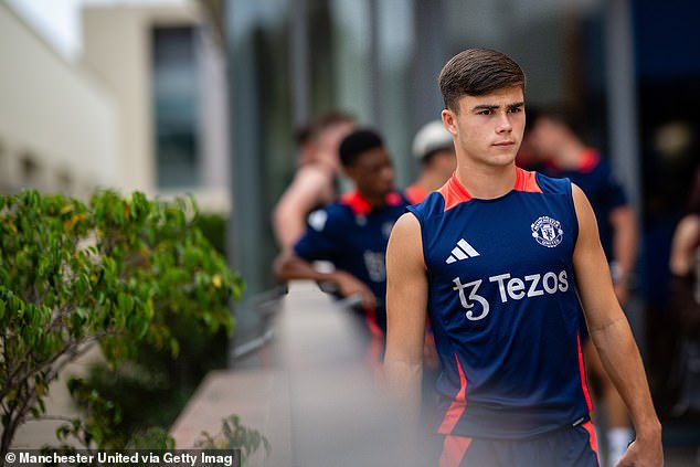 Left-back was the problem position for Ten Hag last season in the prolonged absences of Luke Shaw and Tyrell Malacia, but United may well have a long-term solution in Harry Amass