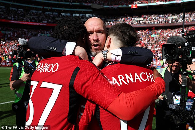 Now Mainoo is the example for Manchester United’s aspiring young stars to follow, just like Alejandro Garnacho before him