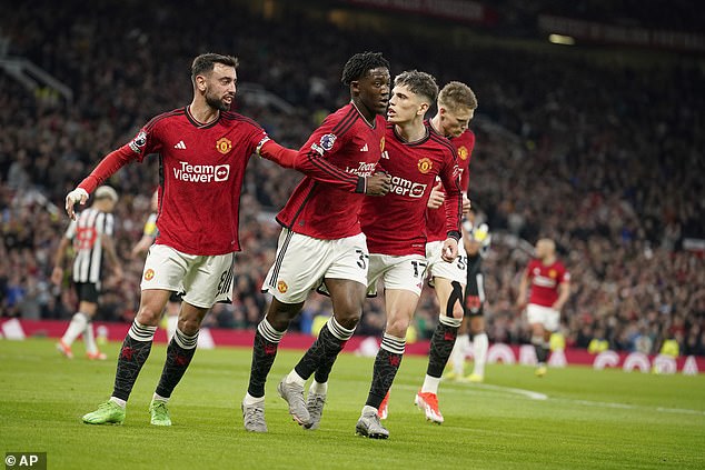 Kobbie Mainoo ended the season playing in the final of the FA Cup and at Euro 2024