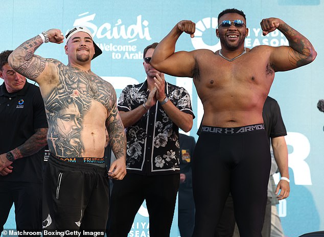 The 34-year-old heavyweight takes on Jarrell 'Big Baby' Miller in Los Angeles on Saturday night