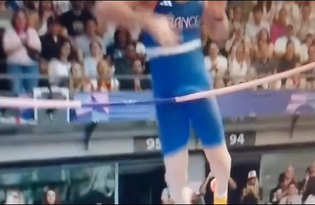 Ammirati unfortunately snagged his phallus on the bar en route to finishing 12th on Saturday