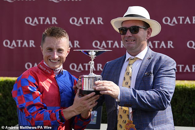 Mick Appleby (right) demonstrated once more why he is among the top trainers in the sport