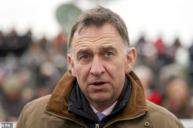 Henry De Bromhead (pictured) watched as Term Of Endearment won the Group Two Qatar Lillie Langtry Stakes