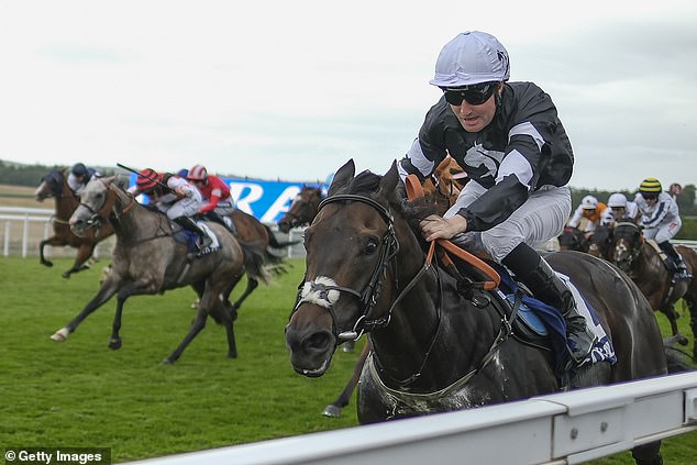 Trainer George Baker was thrilled as Get It sustained its lead on Saturday