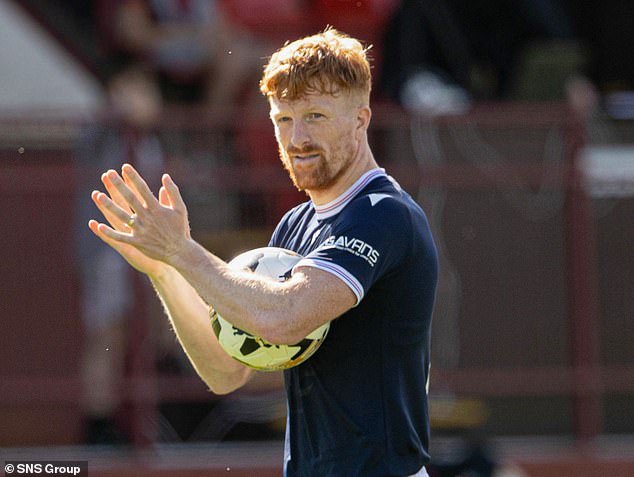 Dundee striker Simon Murray claimed five goals in the League Cup group stage