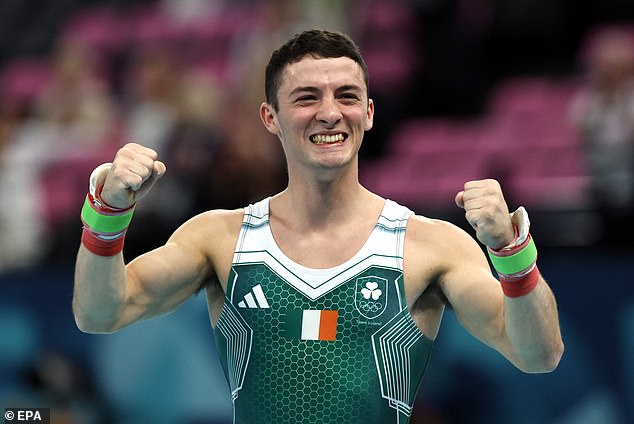 Ireland's Rhys McClenaghan took the gold medal to deny Whitlock in his last ever Games