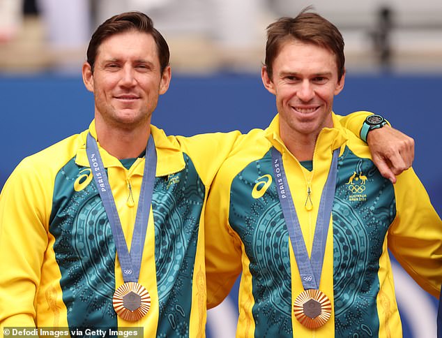 Australia claimed its first gold medal in men's doubles since 1996 with Matt Ebden and John Peers winning a terrific encounter