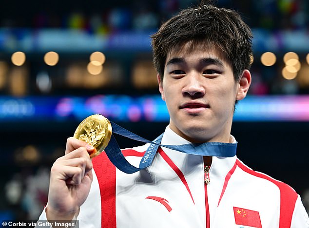 Chalmers claimed second place behind the Chinese champion in the 100m men's freestyle final