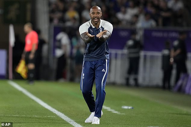 France coach Thierry Henry called the behaviour of some of his players unacceptable