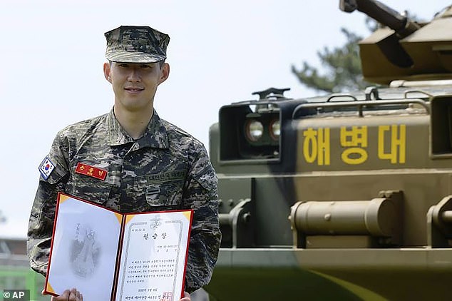 Son was therefore exempt from 21-month military service, although he still completed basic training