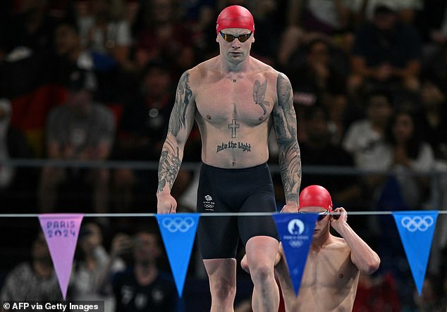 Peaty pulled Team GB into second but France ultimately edged them to the bronze medal