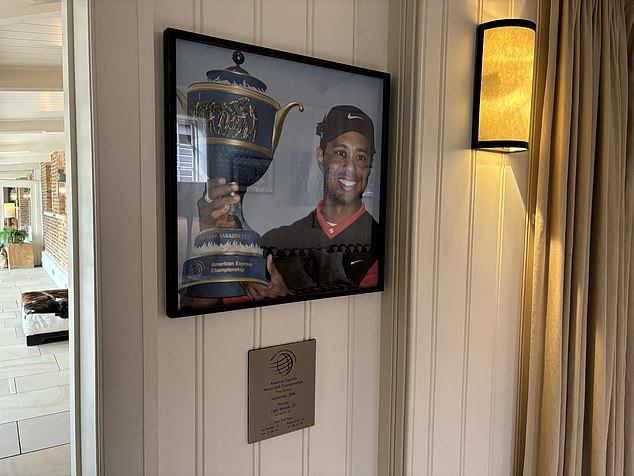 The Grove is clearly very proud of hosting Tiger Woods in his prime - as they should be!