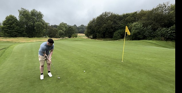 Many three putts were had...